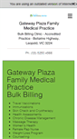 Mobile Screenshot of gatewayplazamedical.com.au